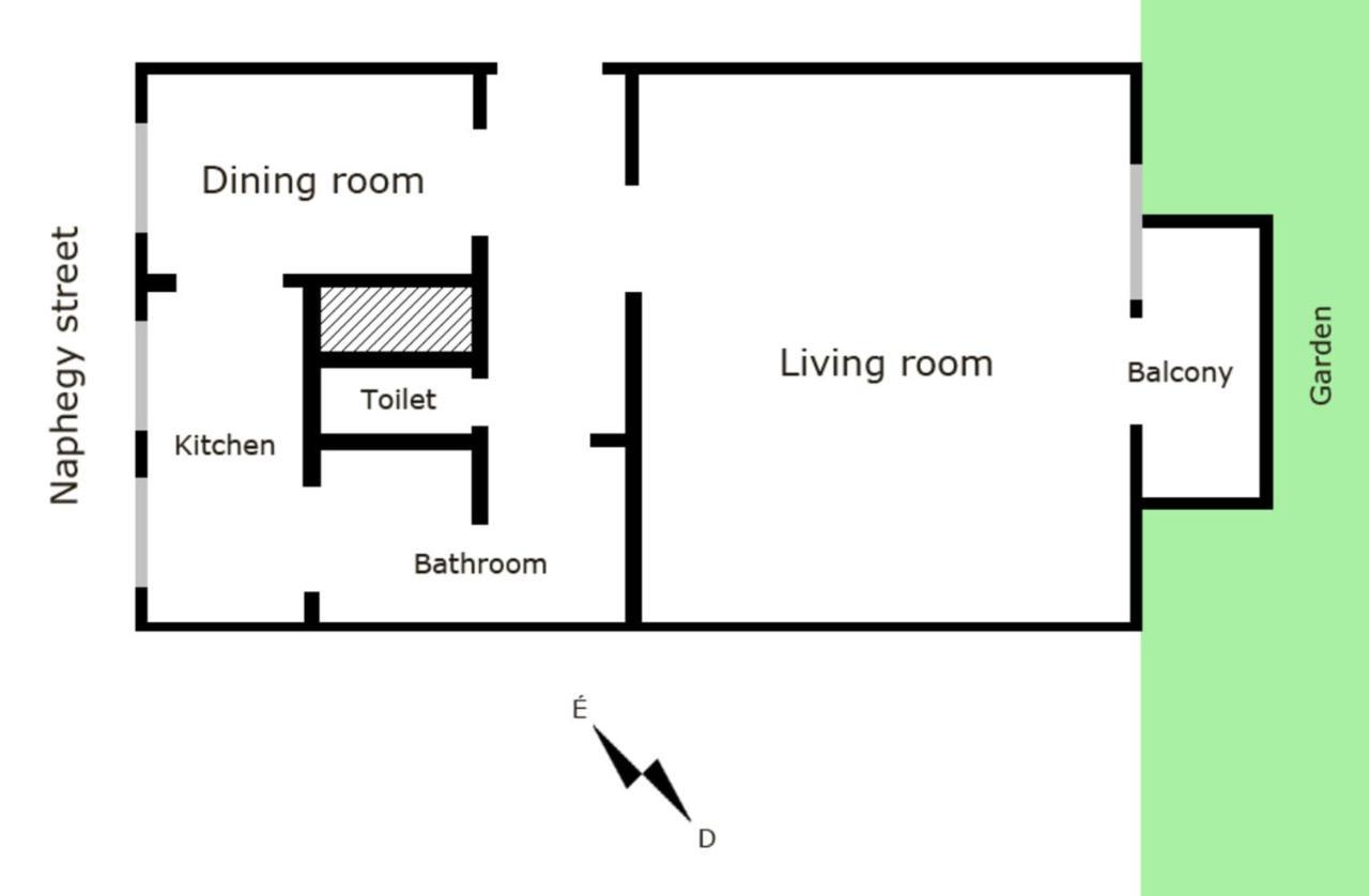Peaceful Apartment Near Buda Castle And Chain Bridge 부다페스트 외부 사진